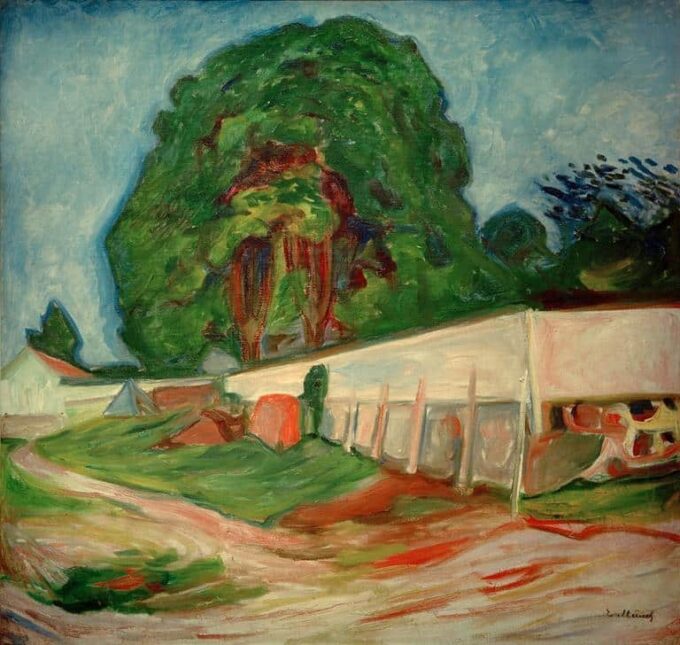 Noche de verano en Aasgaardstrand – Edvard Munch Edvard Munch 70x70