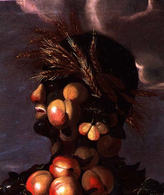 Verano, detalle – Arcimboldo Giuseppe Arcimboldo