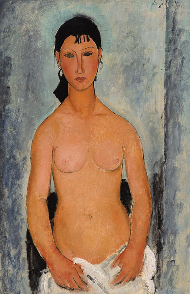 Desnudo de pie (Elvira) – Amedeo Modigliani Amedeo Modigliani