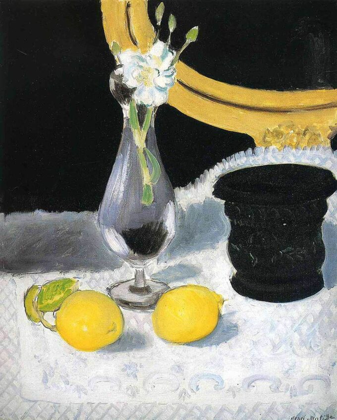 Naturaleza muerta con limones – Matisse Henri Matisse 70x85