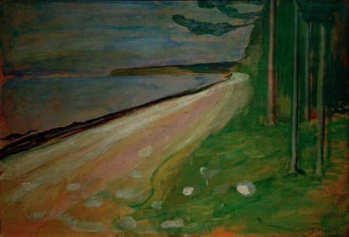 Playa cerca de Asgardstrand – Edvard Munch Edvard Munch 105x70