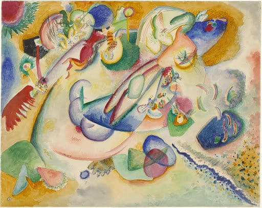 Improvisación 1914 – Vassily Kandinsky Vasili Kandinski 85x75