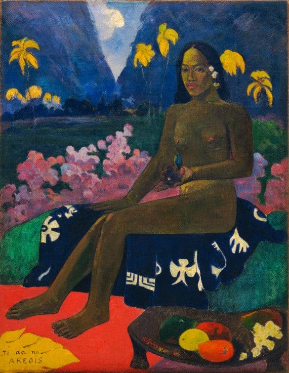 La semilla de Areoi – Paul Gauguin Paul Gauguin 70x85