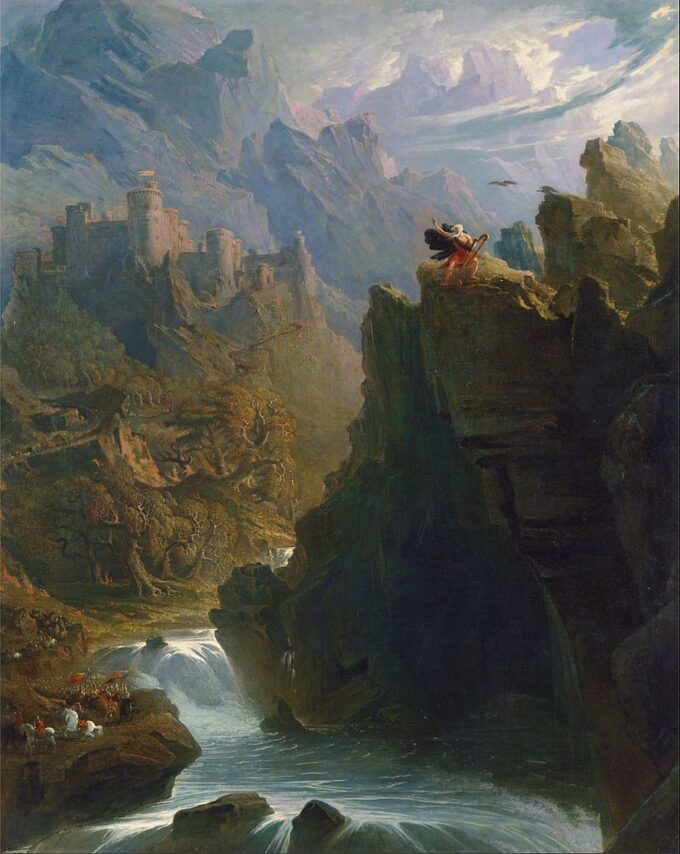 El Bardo – John Martin John Martin 70x85