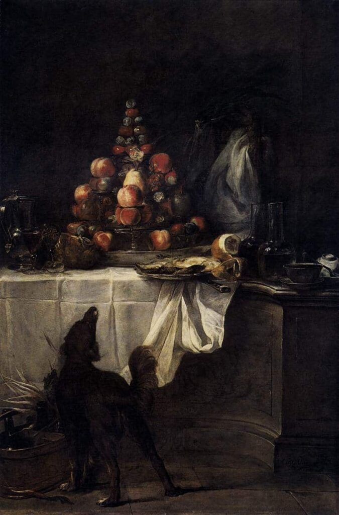 El Buffet – Jean Siméon Chardin Jean Siméon Chardin