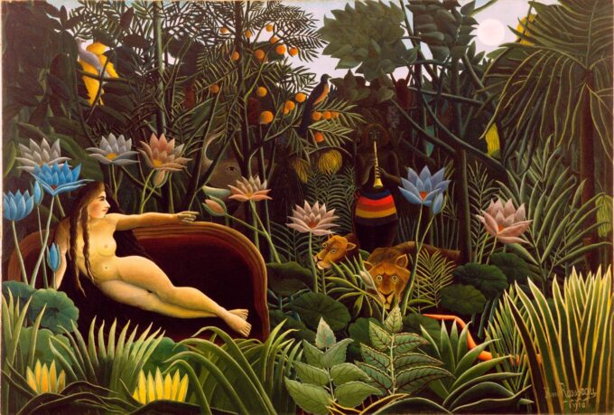 El Sueño – Henri Rousseau Cuadros Populares 105x70