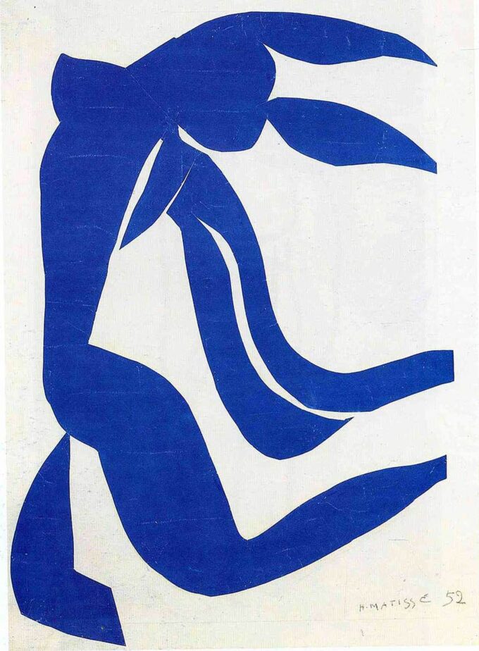 Los cabellos flotantes – Matisse Henri Matisse 70x105