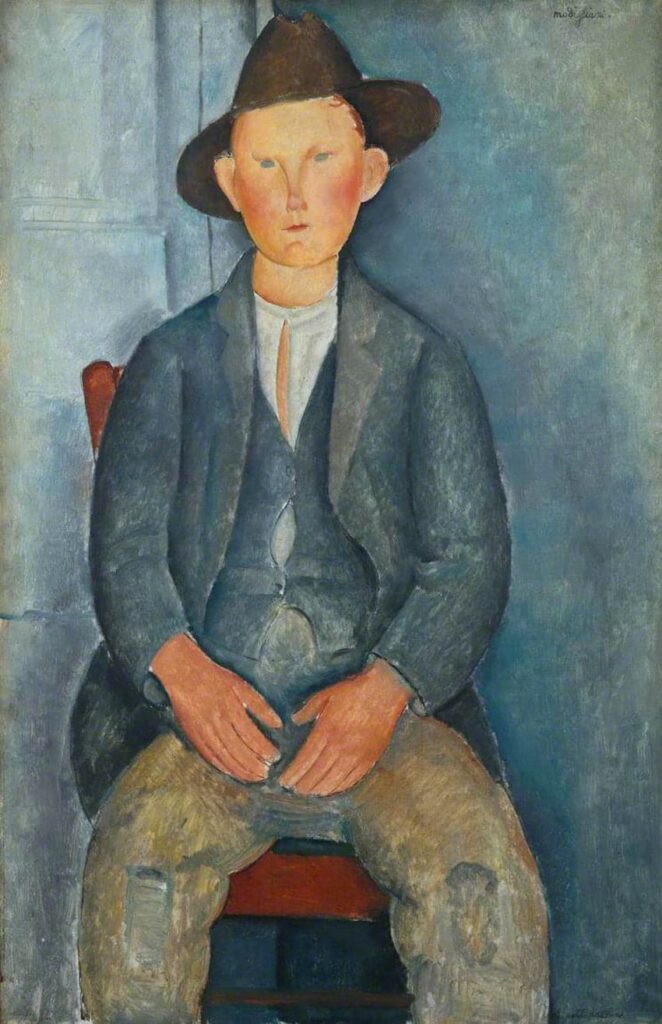 El pequeño campesino – Amedeo Modigliani Amedeo Modigliani