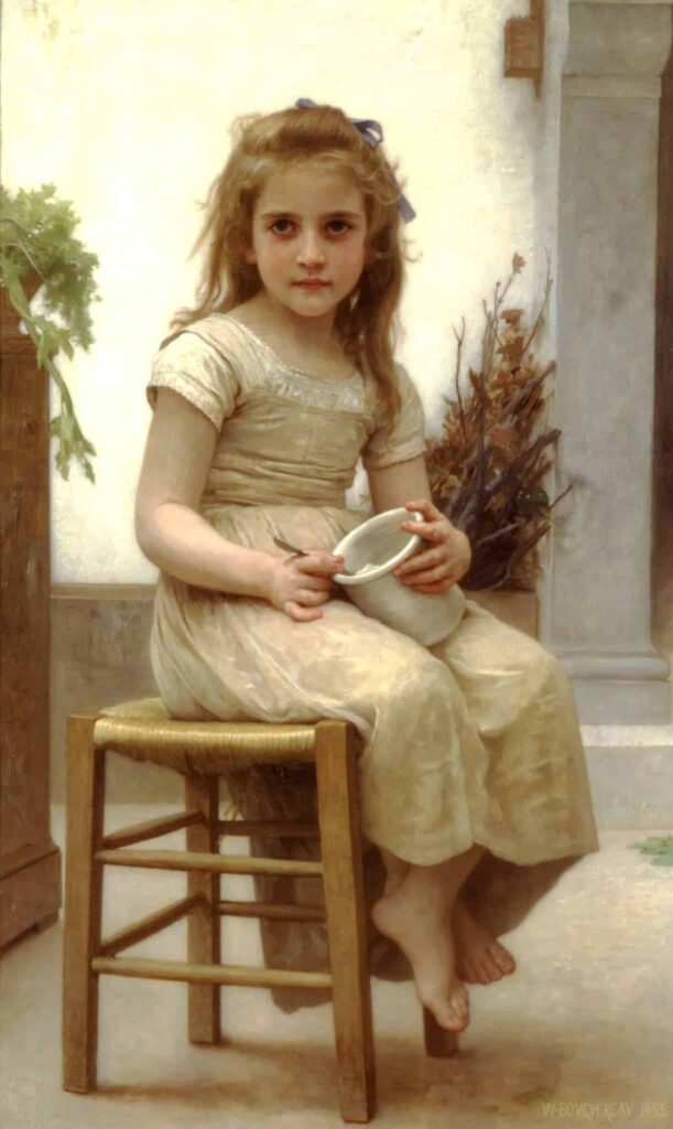 La merienda de William Bouguereau William Bouguereau 70x120