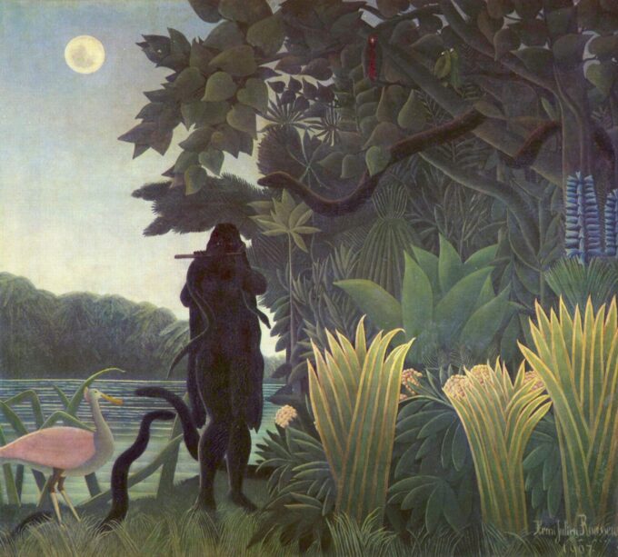 El encantador de serpientes – Henri Rousseau Henri Rousseau 70x70