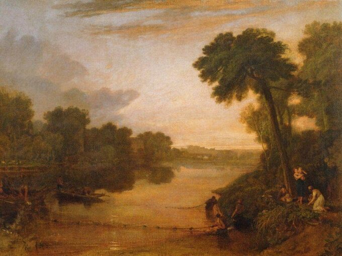 La Tamisa cerca de Windsor – William Turner William Turner 85x75