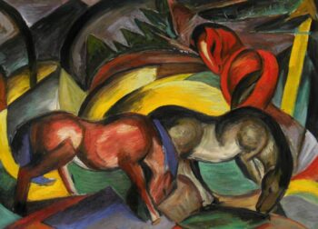 3 caballos – Franz Marc Franz Marc