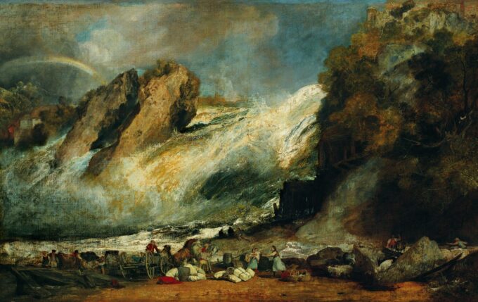 Cascada del Rin cerca de Schaffhausen – William Turner William Turner 105x70