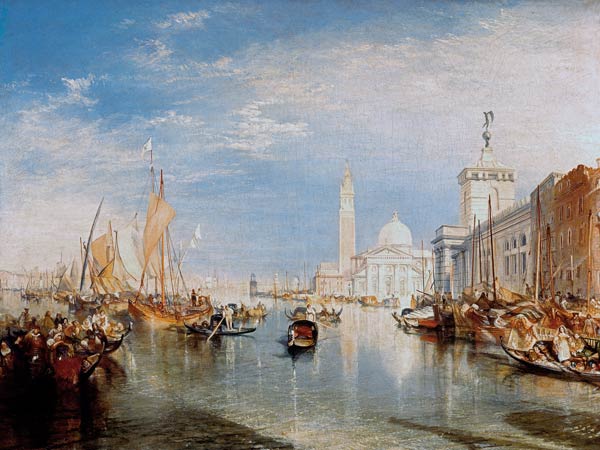 Venecia, Dogana y S. Giorgio Maggiore – William Turner William Turner 85x75