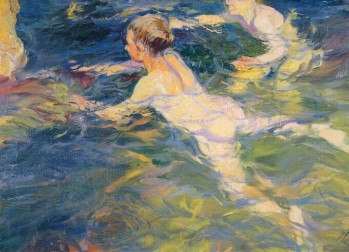 Los nadadores de Jávea – Sorolla Joaquín Sorolla 105x70