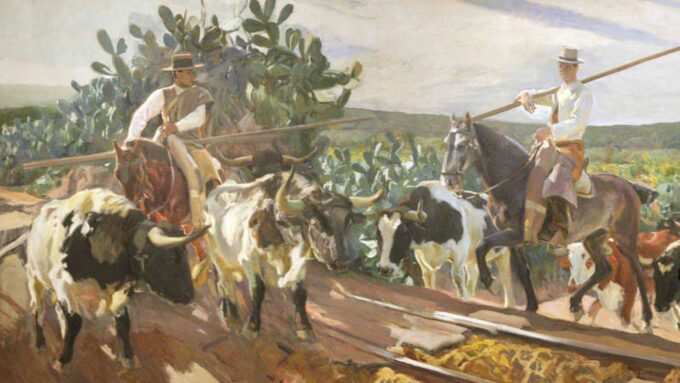 Vista de España: Andalucía, Encierro – Sorolla Joaquín Sorolla 120x70