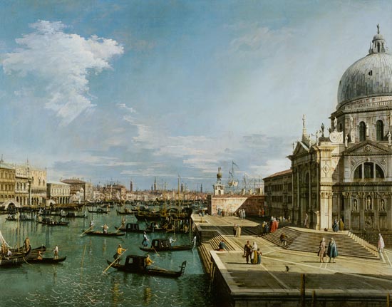 Venecia, Santa María della Salute – Giovanni Antonio Canal Giovanni Antonio Canal 85x75