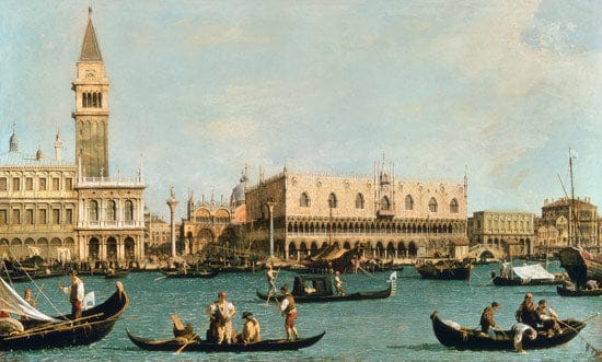 Venecia desde el Bacino – Giovanni Antonio Canal Giovanni Antonio Canal 120x70