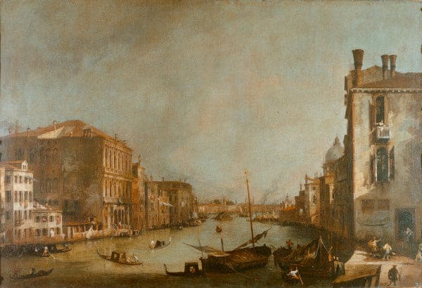 El Gran Canal de Venecia con el Palacio Corner Canale Grande – Giovanni Antonio Canal Giovanni Antonio Canal 105x70