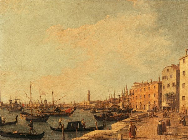 Riva degli Schiavoni – Lado oeste, c.1730 – Giovanni Antonio Canal Giovanni Antonio Canal 85x75