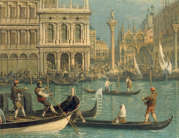 Venecia, Piazzetta / Pai.b.Canaletto – Giovanni Antonio Canal Giovanni Antonio Canal 85x75