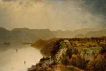 Vista del hotel Cozzen’s cerca de West Point, N.Y. – John Frederick Kensett John Frederick Kensett