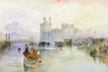 Vista del castillo de Carnarvon – William Turner William Turner