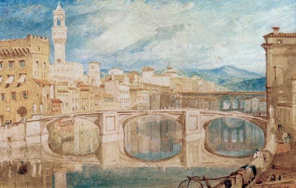 Vista de Florencia desde el Ponte – William Turner William Turner 105x70