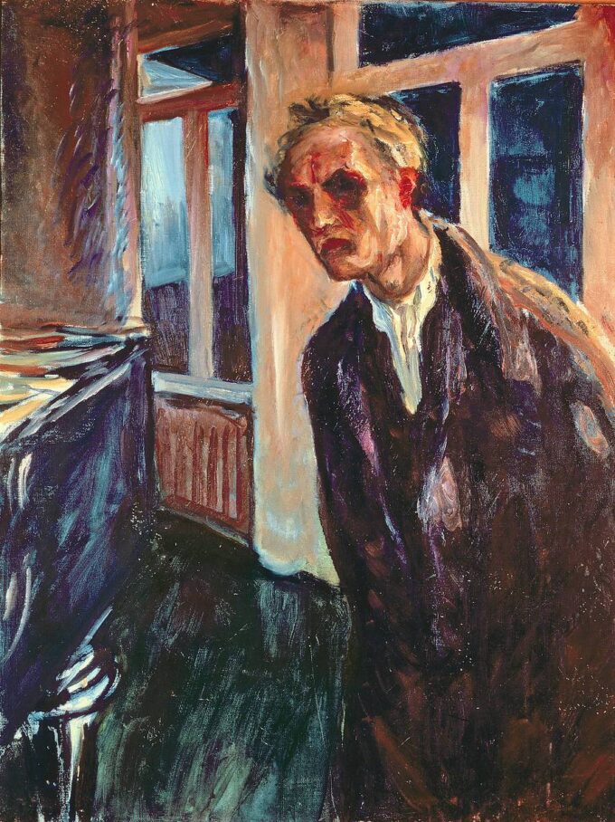 Vagabundo de noche: autorretrato – Edvard Munch Edvard Munch 70x85