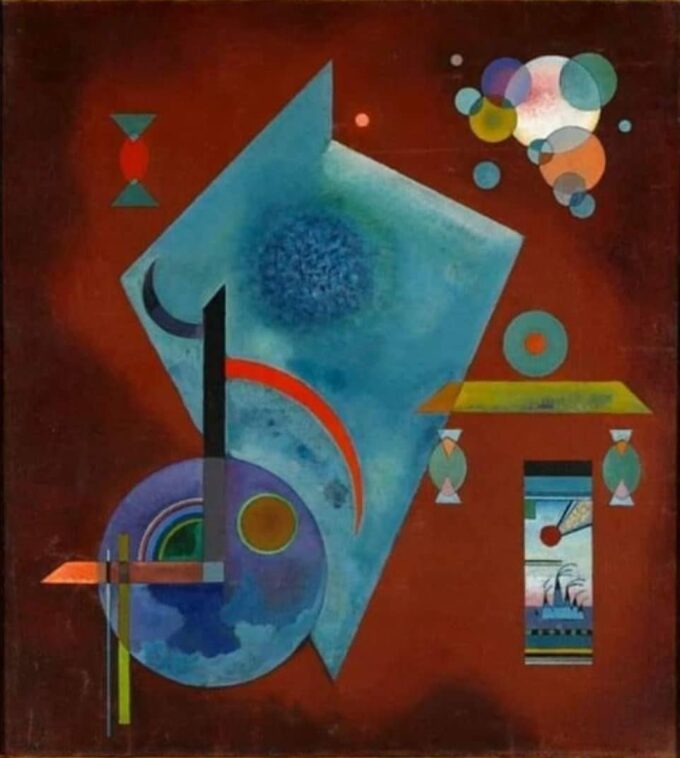 Festín a granel – Vassily Kandinsky Vasili Kandinski 70x70