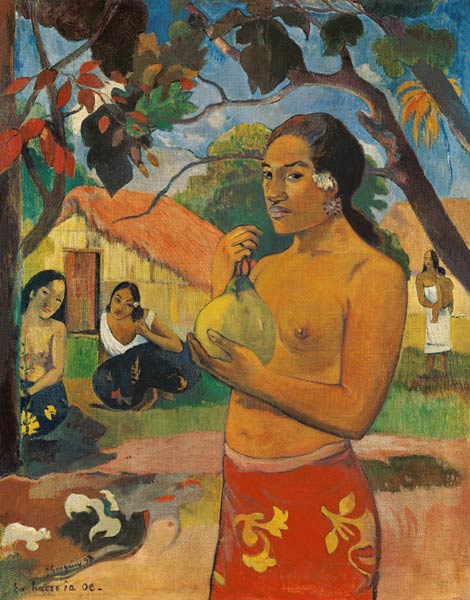 ¿A dónde vas? – Paul Gauguin Paul Gauguin 70x85