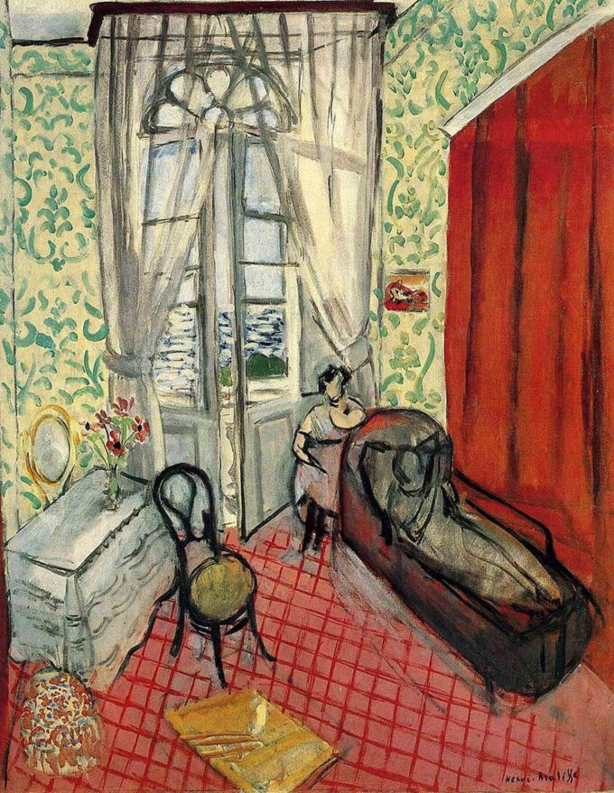 Dos mujeres en un interior – Matisse Henri Matisse 70x85