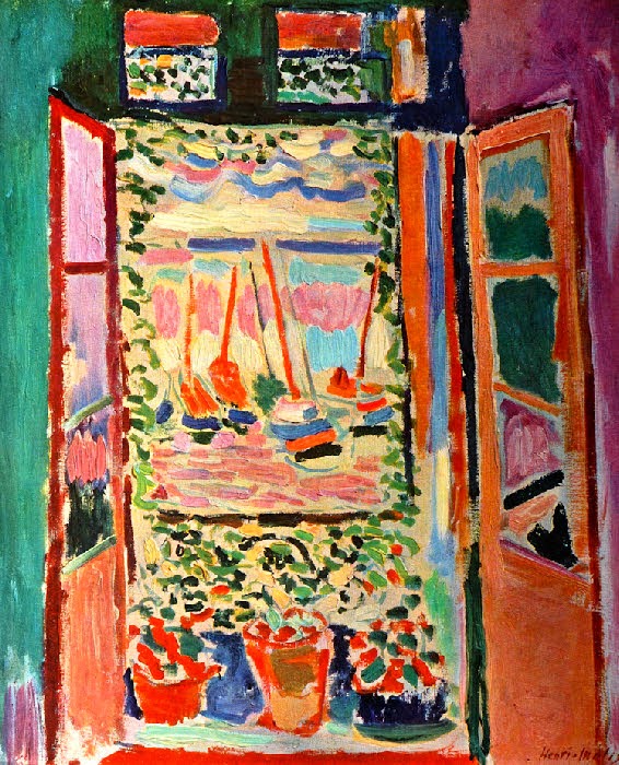 Ventana abierta – Matisse Henri Matisse 70x85