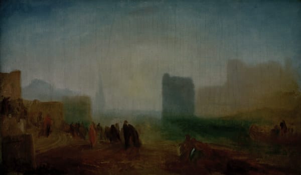 Escena portuaria clásica – William Turner William Turner 120x70