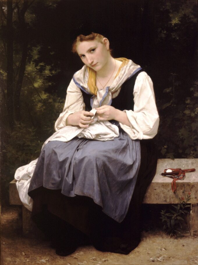 Joven trabajador – William Bouguereau William Bouguereau 70x85